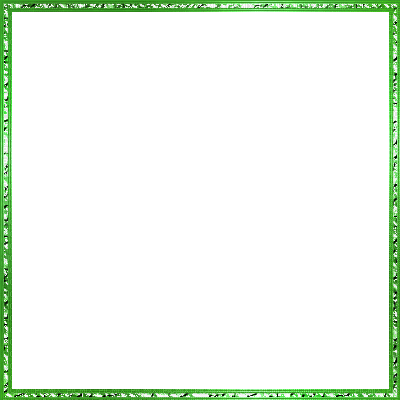 Cadre Irena glitter gif image deco vert - Nemokamas animacinis gif