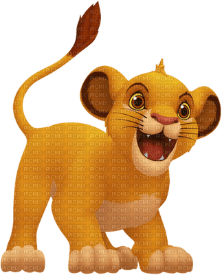 SIMBA LION KING - zadarmo png