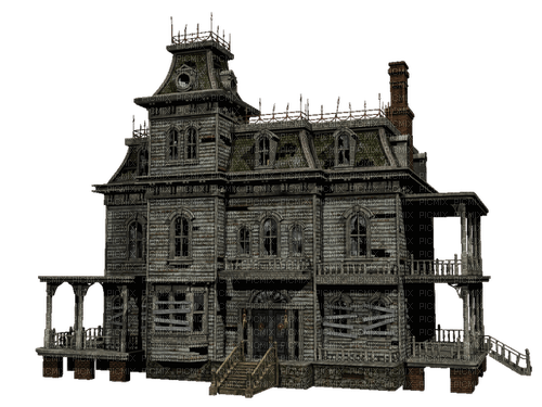 haunted house halloween gothic dark - Free PNG