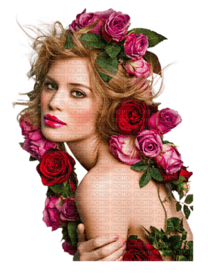 Kaz_Creations Woman Women  Femme Flowers Flower - kostenlos png