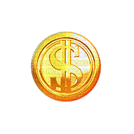 gold coin gif - Animovaný GIF zadarmo