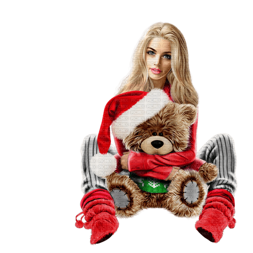 christmas woman by nataliplus - bezmaksas png