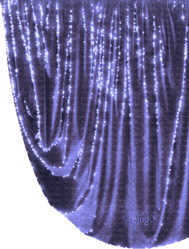 Y.A.M._Curtains blue - 免费动画 GIF