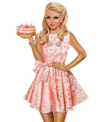 Kaz_Creations Woman Femme Colours Colour-Girls Birthday - 免费PNG