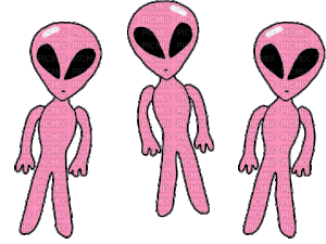 aliens - Gratis animeret GIF