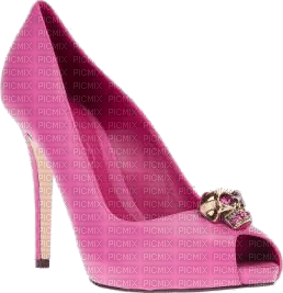 Shoe Pink Gold - Bogusia - 免费PNG