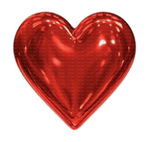 shiny red heart Bb2 - png gratis