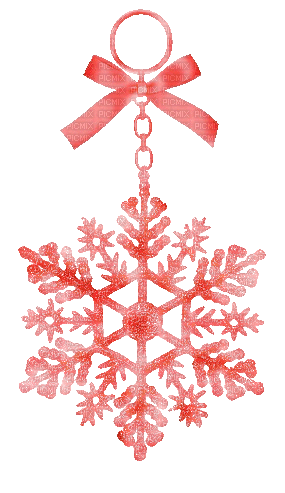 Glitter.Snowflake.Red.Animated - KittyKatLuv65 - Gratis geanimeerde GIF