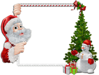 loly33 cadre frame noel Christmas - 無料png