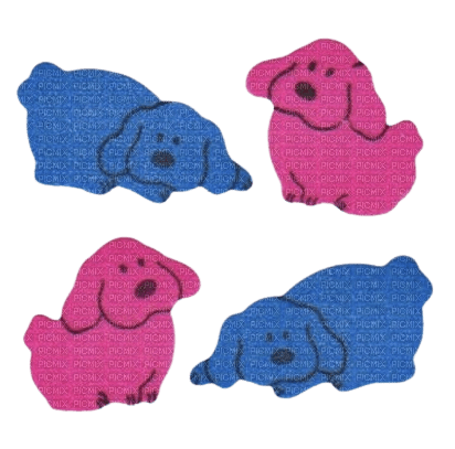 dog stickers - Free PNG