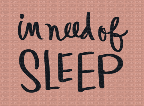 i need sleep - Zdarma animovaný GIF