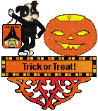 pixel trick or treat - Бесплатный анимированный гифка