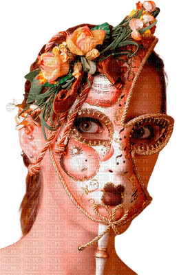 woman with mask bp - png gratuito