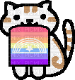 Xenogender cat - png gratis