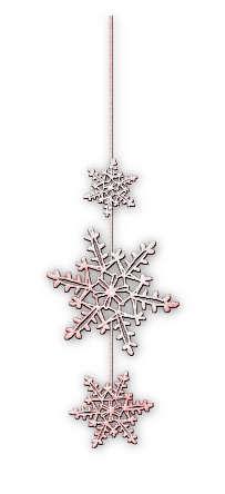 soave deco winter christmas scrap snowflake pink - darmowe png