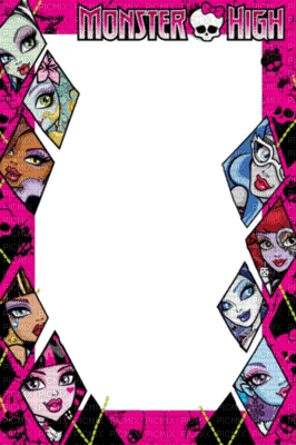 Tube cadre Monster High - zadarmo png