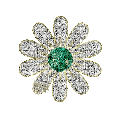 BEAUTIFUL GREEN DIAMOND