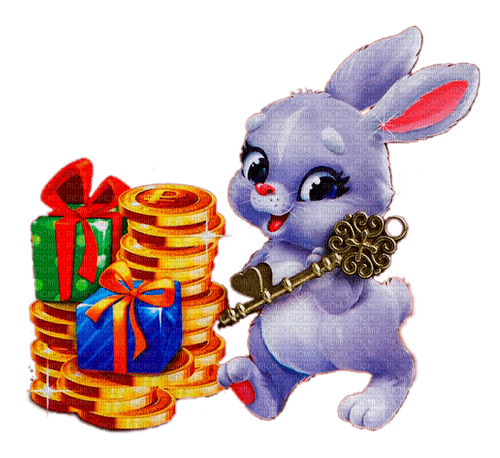 christmas hare by nataliplus - ücretsiz png