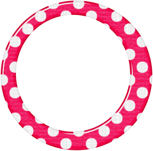Circle.Frame.Pink - nemokama png