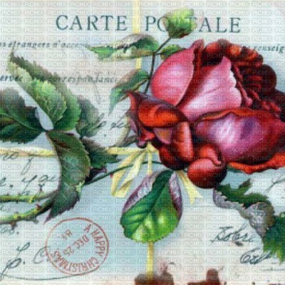 loly33 vintage carte  postal fond - ilmainen png