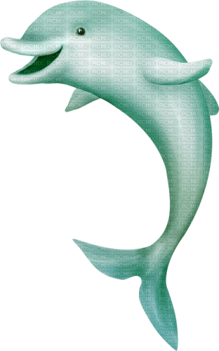 dolceluna blue summer dolphin - PNG gratuit