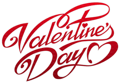 Kaz_Creations Text Valentine's Day - gratis png