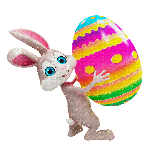 Easter hare by nataliplus - Zdarma animovaný GIF