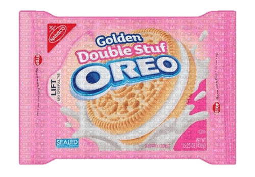 golden double stuf oreo - png grátis