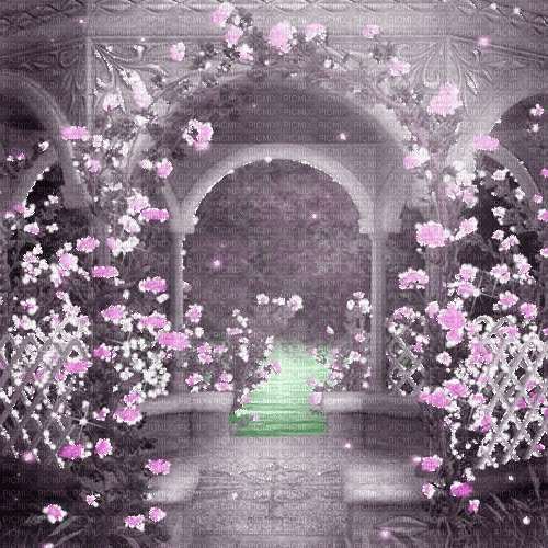 dolceluna animated spring background - Gratis animeret GIF