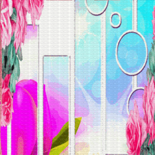 DI / BG.anim.decoeffect.curtain.pink..blue.idca - 免费动画 GIF
