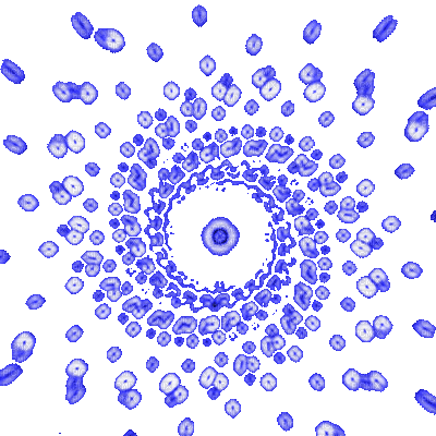 eff bleu blue effet effect fond background encre tube gif deco glitter animation anime - Zdarma animovaný GIF