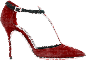 kikkapink deco shoes vintage fashion animated - Ücretsiz animasyonlu GIF
