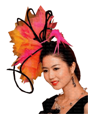 Kaz_Creations Woman Femme With Hat - png grátis