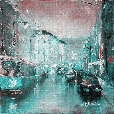 dolceluna city background gif glitter animated - Gratis animeret GIF