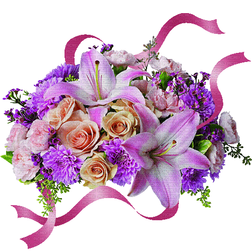 Flower Bouquet - GIF animé gratuit