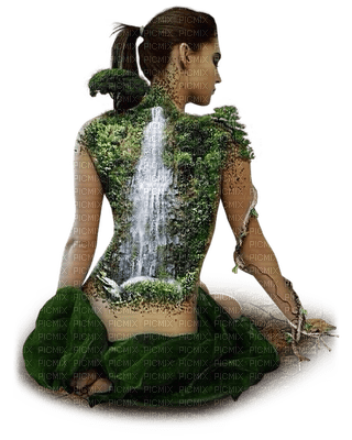 woman nature - png grátis