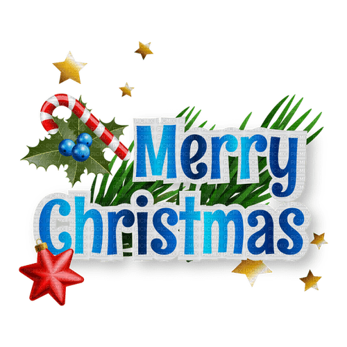 merry x mas text - Free PNG