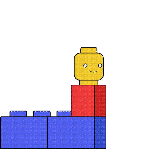 Illustration Lego - Free animated GIF