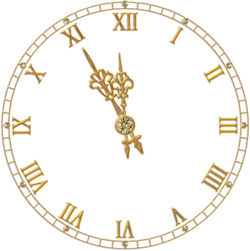 Circle clock ❤️ elizamio - kostenlos png
