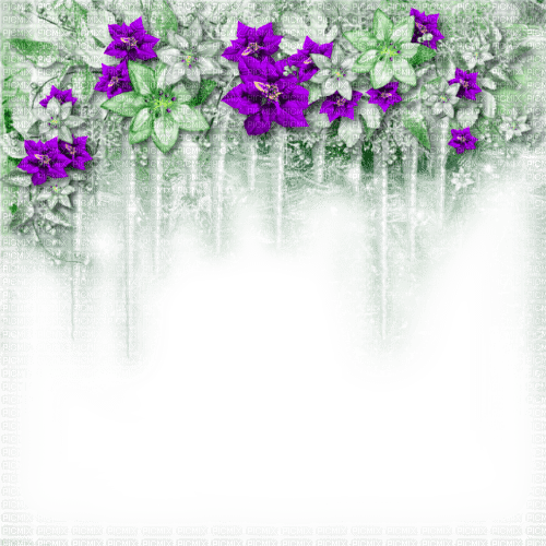 Winter.Christmas.Frame.Green.Purple  KittyKatLuv65 - бесплатно png