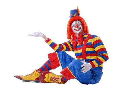 Kaz_Creations Party Clown Performer Costume - PNG gratuit