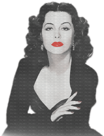 soave woman vintage face hedy lamarr black white - 無料png