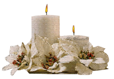 MMarcia gif velas de natal deco - GIF animado gratis