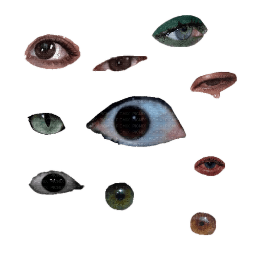 weirdocre eyes - nemokama png