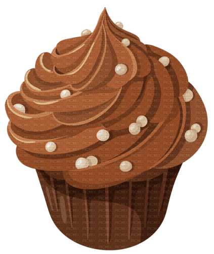 Chocolate Cupcake - darmowe png