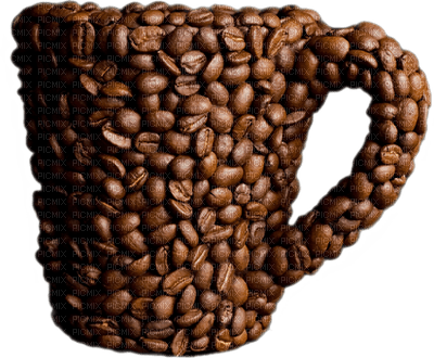 coffee cafe kaffee cup tasse haricots beans bohnen  deco tube - nemokama png