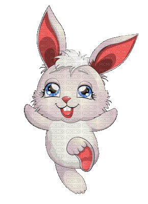 bunny hare hasen lièvre lievre fun tube animation cartoon sweet gif anime  animated easter manga kawaii animal, bunny , hare , hasen , lièvre , lievre  , fun , tube , animation ,