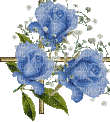 image encre animé effet coin fleurs néon scintillant brille  edited by me - Бесплатни анимирани ГИФ