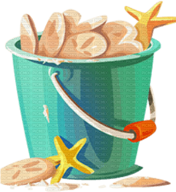 seashell bucket Bb2 - PNG gratuit