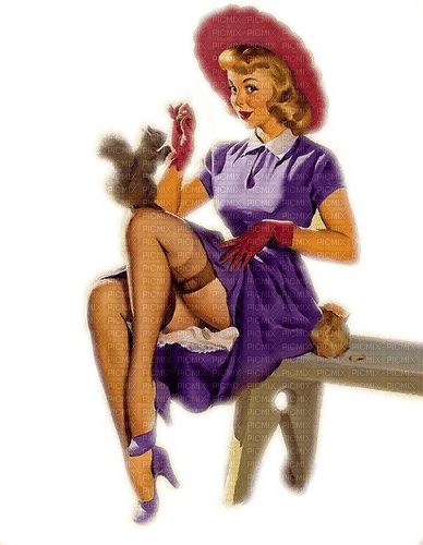 Pin up - 免费PNG